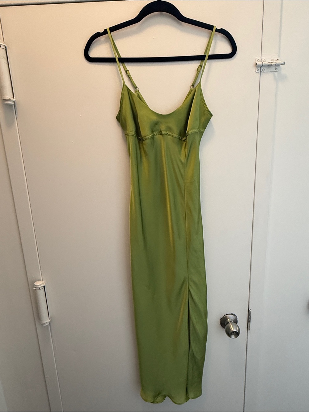 Free People Green Slip Dress